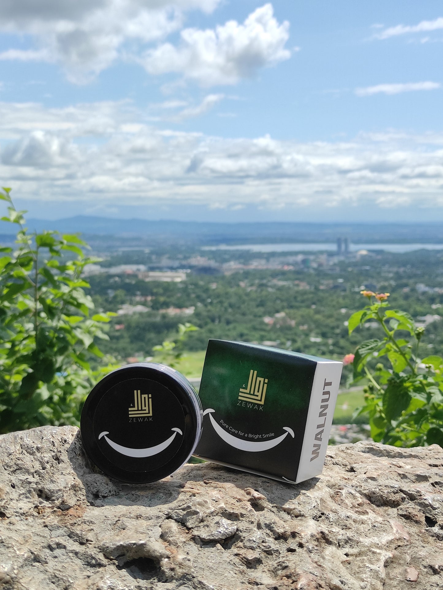 Walnut Smile Powder – Natural Teeth Whitening & Gum Care with Clove and Peppermint